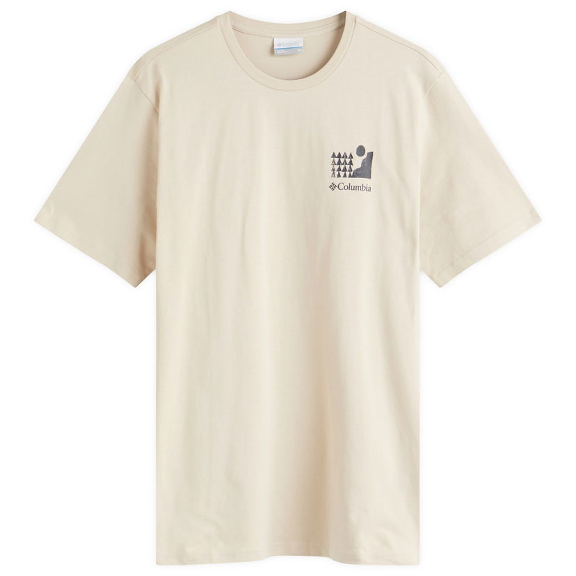 Majica kratkih rukava Columbia Explorers Canyon™ Back Graphic T-Shirt Bež | 2036451-279
