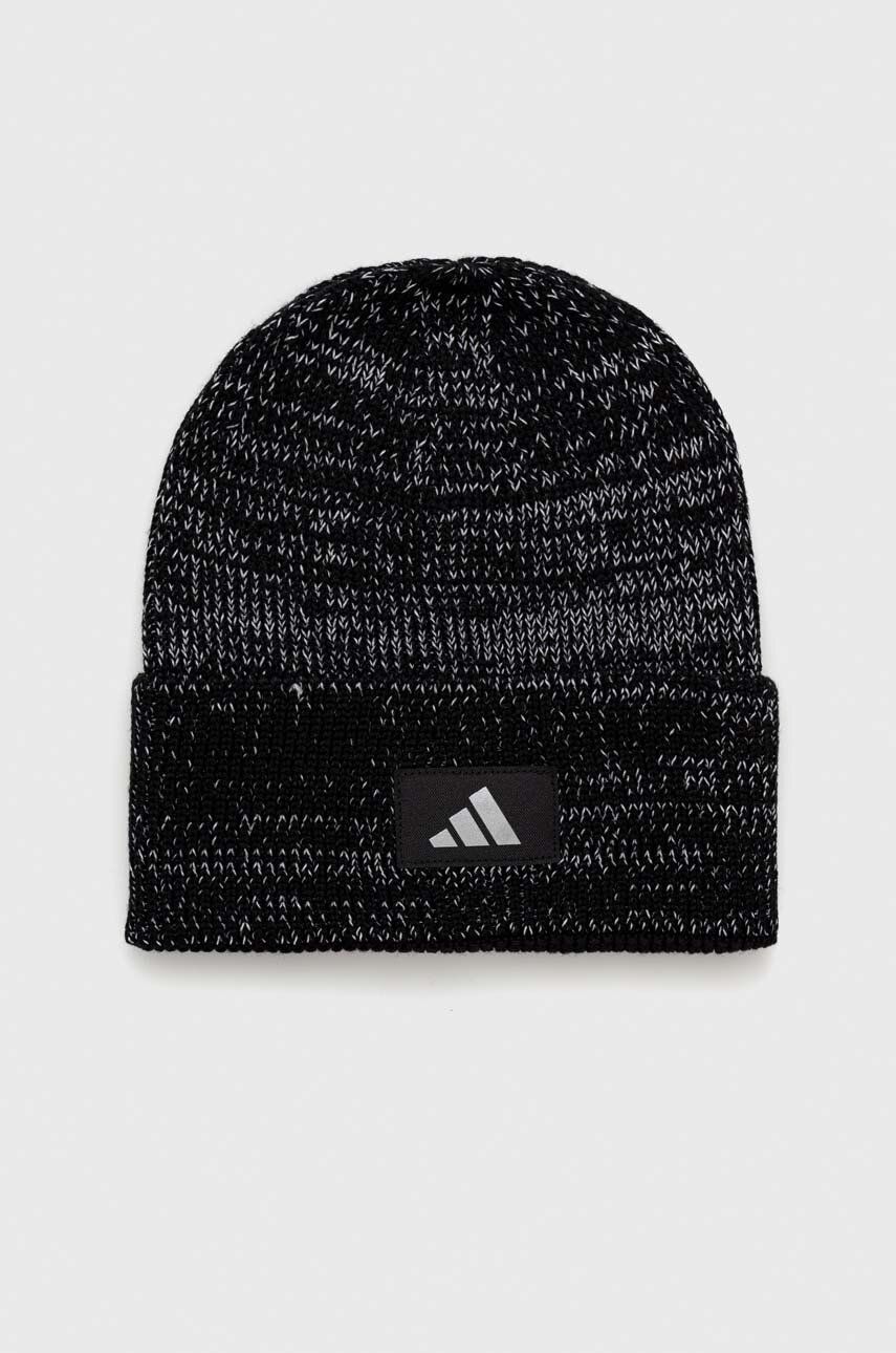 Kapica adidas Performance COLD.RDY Reflective Running Beanie Crna | HY0671, 0