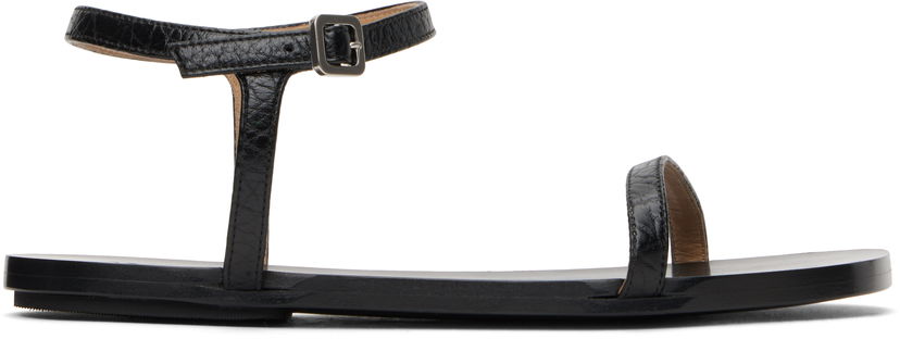 Njega cipela Marsèll Marsèll Sottile Leather Sandals Crna | MW8530 P021