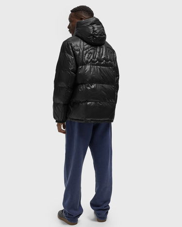Pernata jakna Patta Quilted Script Logo Hooded Puffer Jacket Crna | POC-AW25-3200-348-0031-001, 2