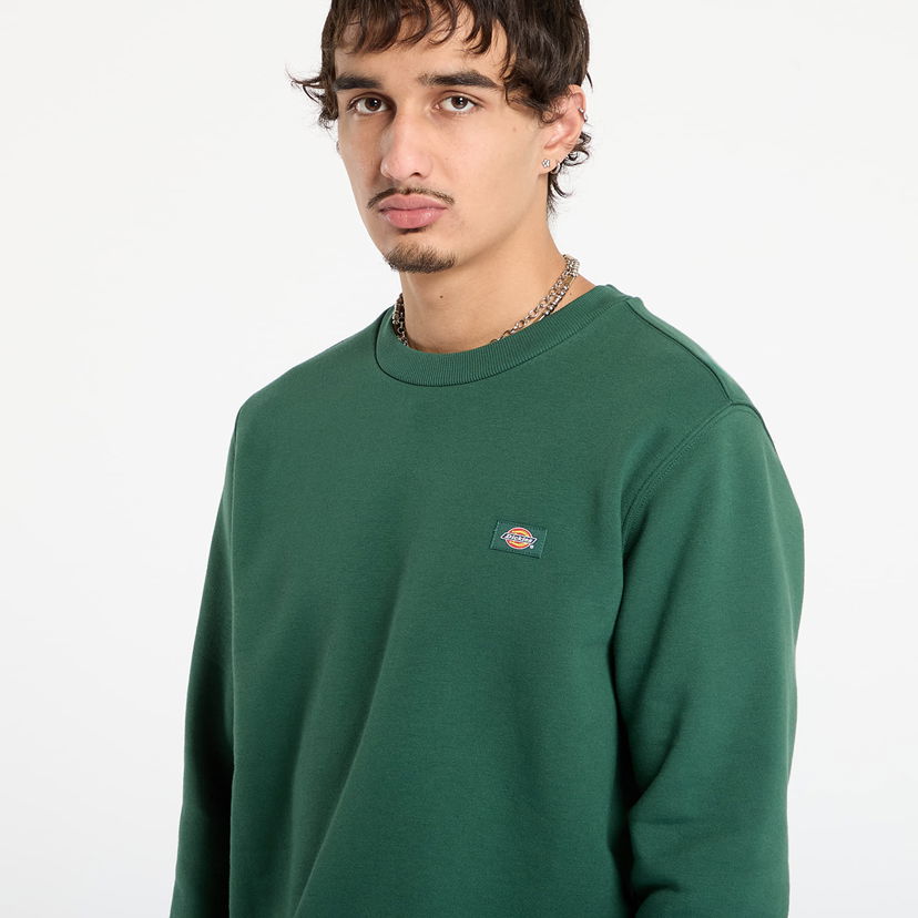 Dukserice Dickies Oakport Sweatshirt Zelena | 0A4XCE-PINE-NEEDLE-GRE