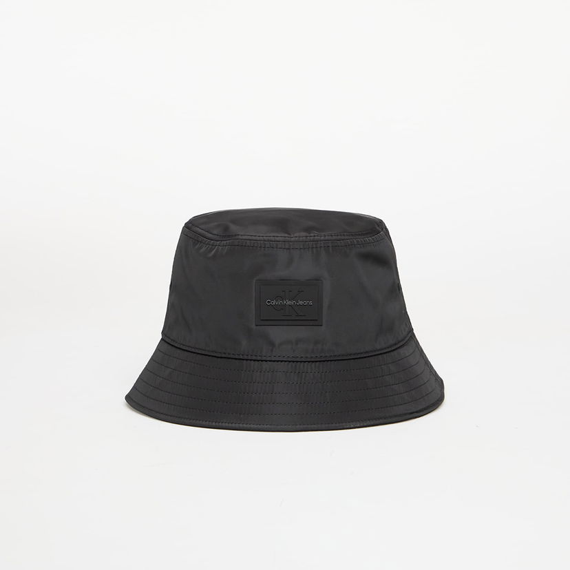 Šešir CALVIN KLEIN Calvin Klein Jeans Mono Logo Patch Bucket Hat Crna | LV04G5030G UB1