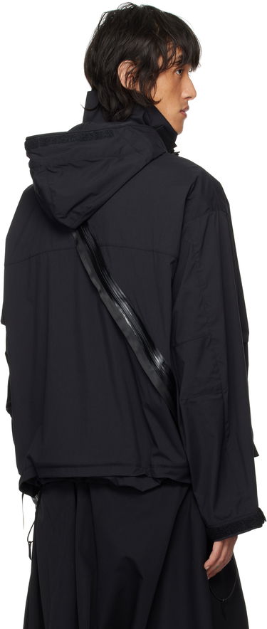 Vjetrovka Acronym J115K-E Hooded Technical Jacket Crna | J115K-E, 2