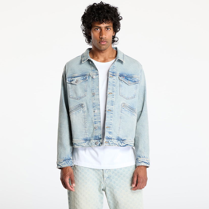 Jakna Tommy Hilfiger Tommy Jeans Isaac Relaxed Trucker Denim Jacket Plava | DM0DM21051 1A5