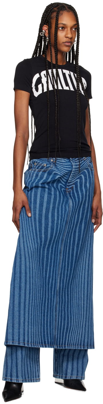 Majica kratkih rukava Jean Paul Gaultier Jean Paul Gaultier 'The Gaultier' T-Shirt Crna | 24/25-F-TS071I-J056-0001, 3