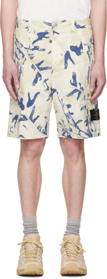 Kratke hlače Stone Island Stone Island Bermuda Comfort Cargo Shorts Bež | K1S15 L100004 S00E1, 0