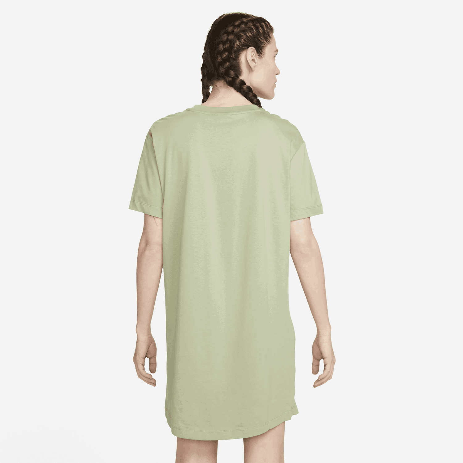 Haljina Nike Sportswear Essential T-Shirt Dress Zelena | DV7882-386, 1