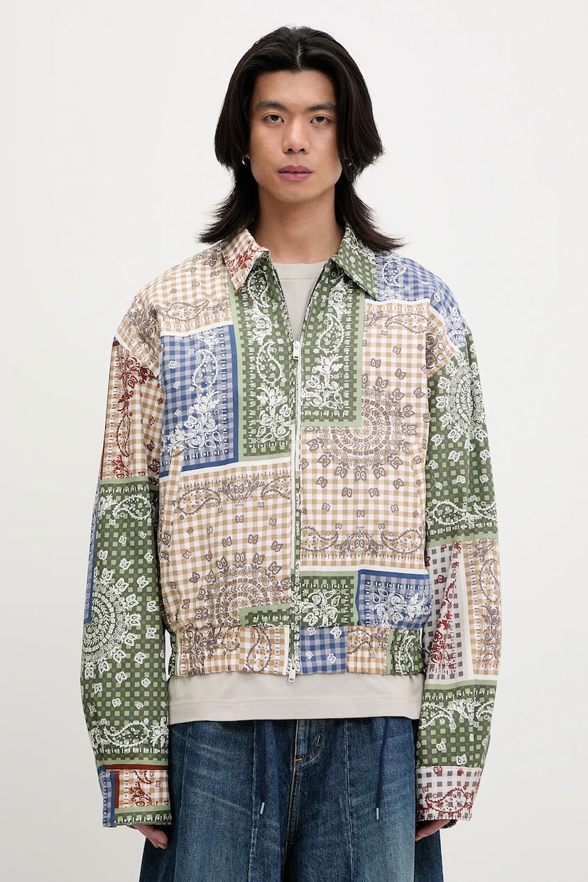 Bomber jakna Rhude RHUDE Bandana Print Zip-Up Jacket Višebojno | RHSS25JA01450