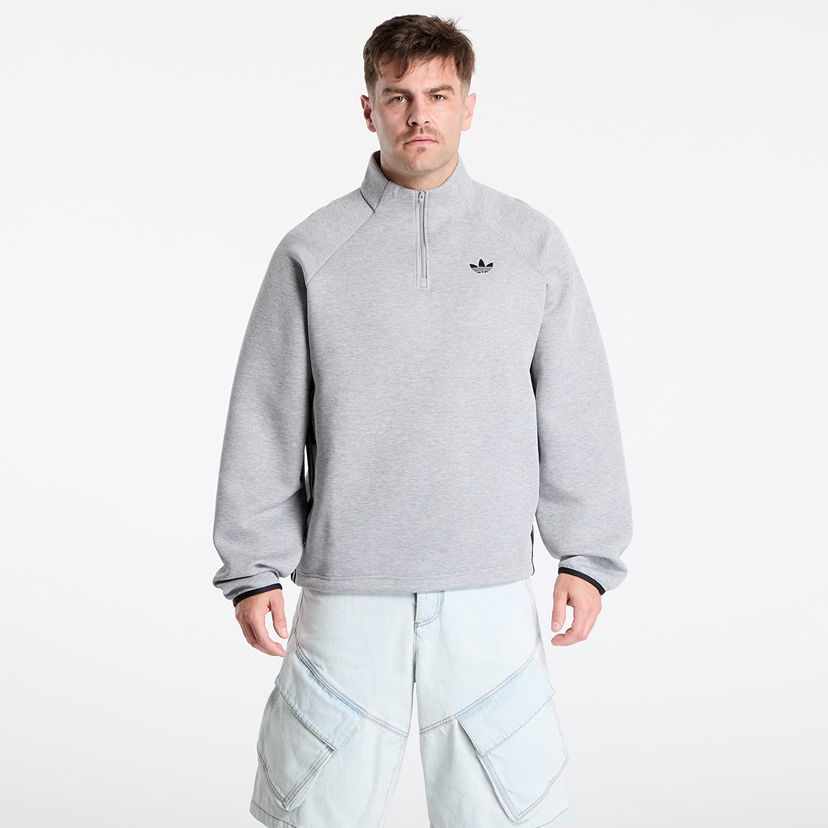 Dukserice adidas Originals Spacer Drill Track Top Siva | JX1508