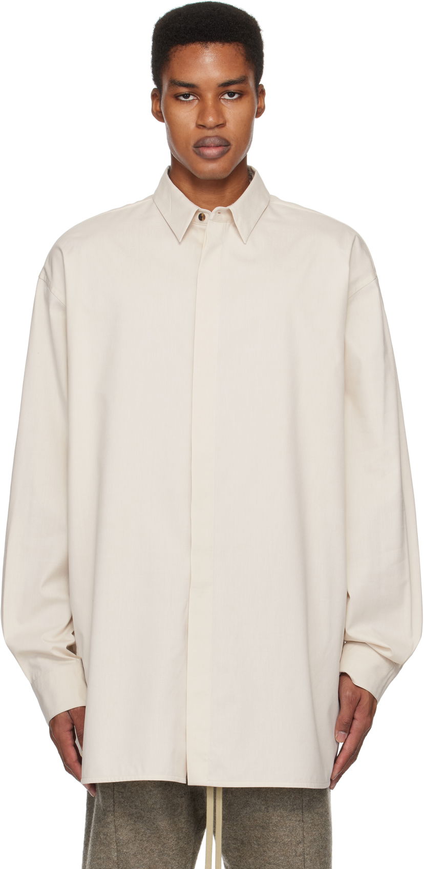 Košulja Fear of God Vented Button Up Shirt Bež | FG24FW50-1013OXF