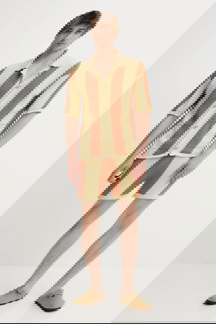 Košulja Nanushka Nanushka Jeff Regular Fit Striped Shirt Višebojno | NM25SSTP10711, 1