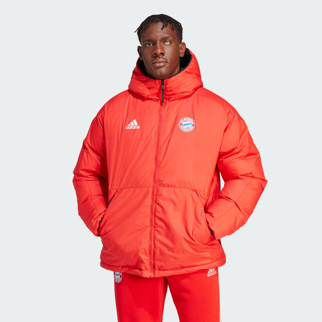 Jakna adidas Performance FC Bayern DNA Down Jacket Crvena | HY3286, 1