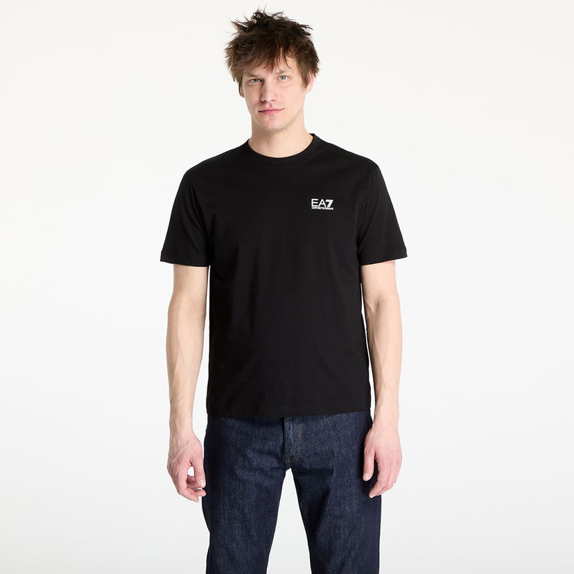 Majica kratkih rukava Emporio Armani EA7 Emporio Armani Train Logo Series T-Shirt Crna | 7M000567AF10375MC001