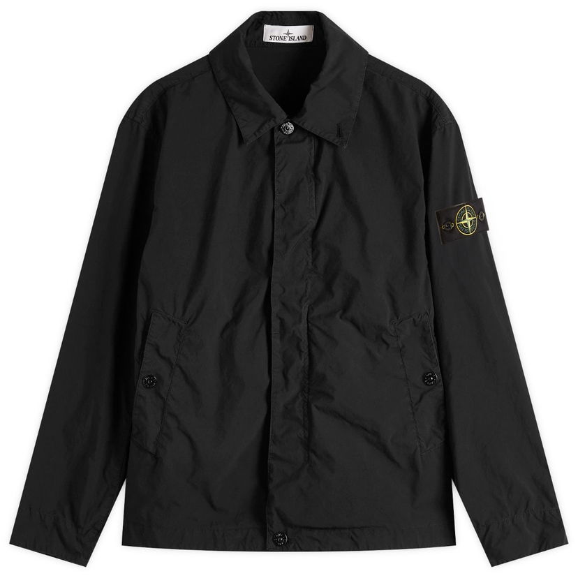 Vjetrovka Stone Island Stone Island Light Compact Poly-TC Jacket Crna | K1S154100025-V0029