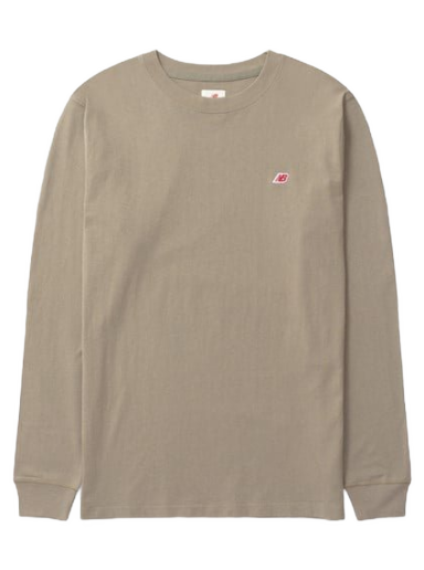 Majica kratkih rukava New Balance Made In Usa Core Long Sleeve T-shirt Bež | MT21542TCO