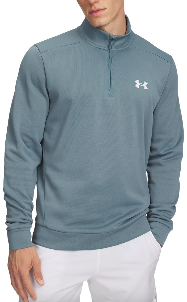 Dukserice Under Armour Armour Fleece 1/4 Zip Pullover Tirkiz | 1373358-587
