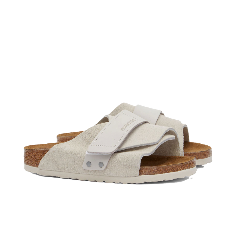 Tenisice i cipele Birkenstock Kyoto in Antique White Suede Bež | 1024526