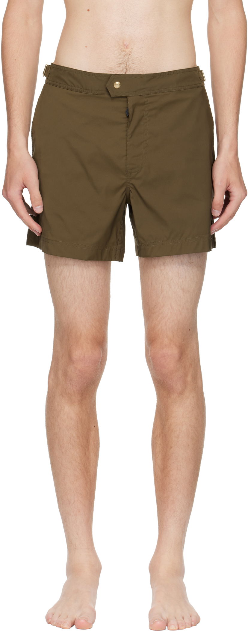 Kupaći kostimi Tom Ford TOM FORD Nylon Swim Shorts Zelena | BSS001-FMN067