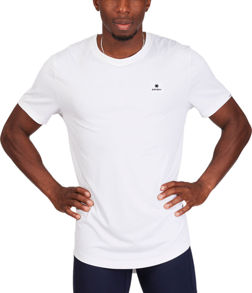 Majica kratkih rukava Saysky Saysky Clean Combat T-Shirt Bijela | xmrss30c101