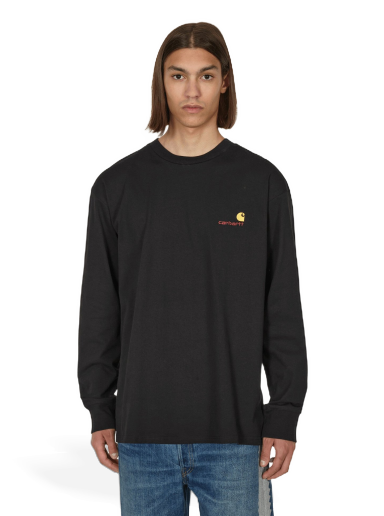 Dukserice Carhartt WIP American Script Siva | I029955 89XX