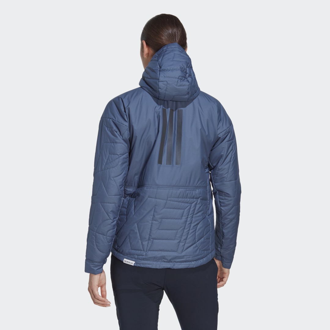 Jakna adidas Performance Terrex MYSHELTER PrimaLoft Hooded Padded Jacket Tamnoplava | HH9303, 1