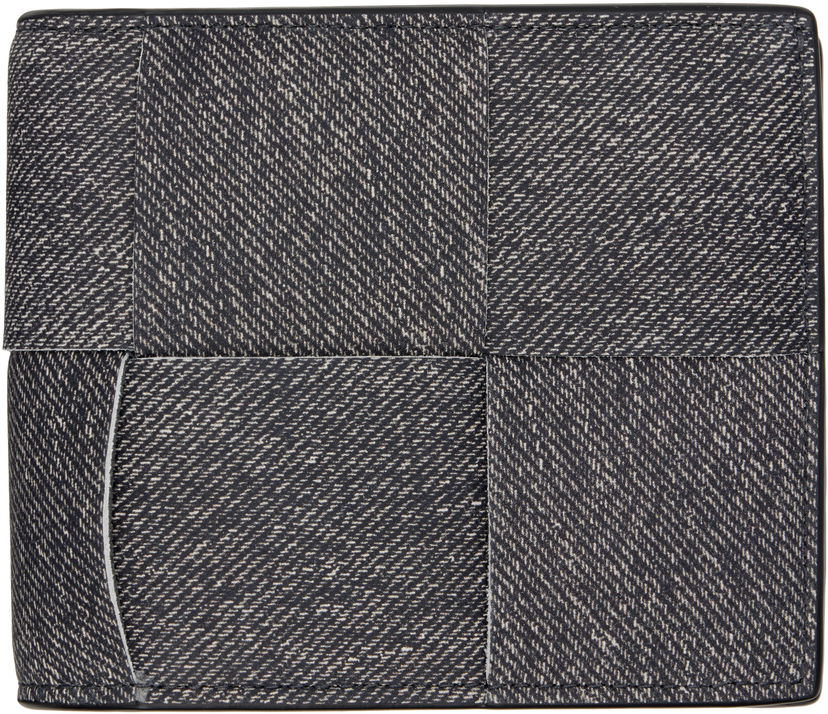 Novčanik Bottega Veneta Bottega Veneta Cassette Bi-Fold Wallet Crna | 743004V5UF11214