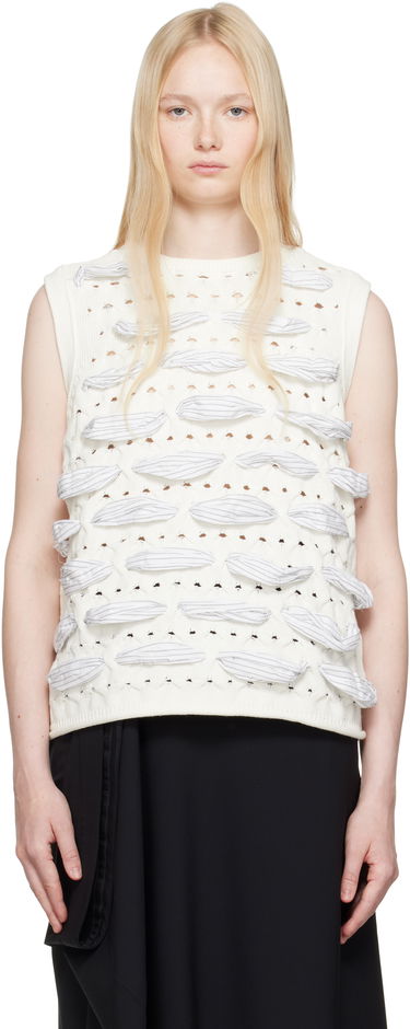 Džemper ADER ERROR ADER error Knit Vest Bijela | BO01SSKT0202WH, 0