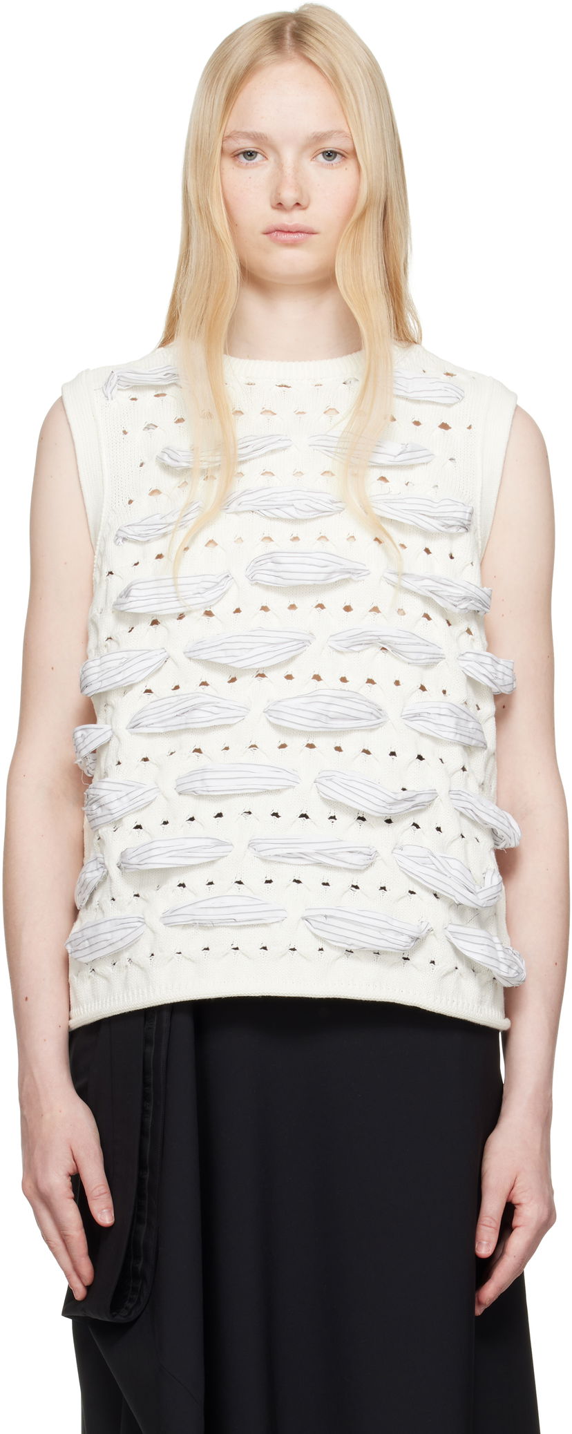 Džemper ADER ERROR ADER error Knit Vest Bijela | BO01SSKT0202WH