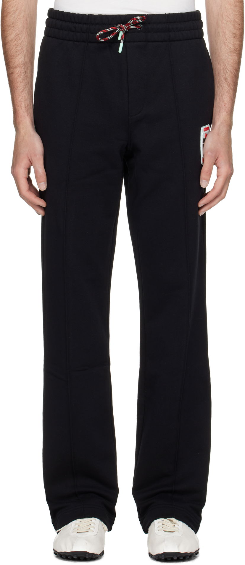 Trenirka Casablanca Casablanca Sunset Valley Sweatpants Crna | U-MPF25-JTR-051-01