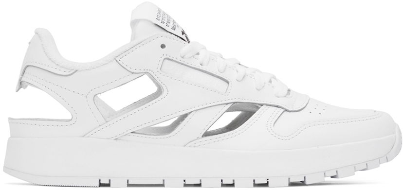 Tenisice i cipele Maison Margiela Reebok Edition Décortiqué Tabi Low Bijela | S57WS0429 P4376