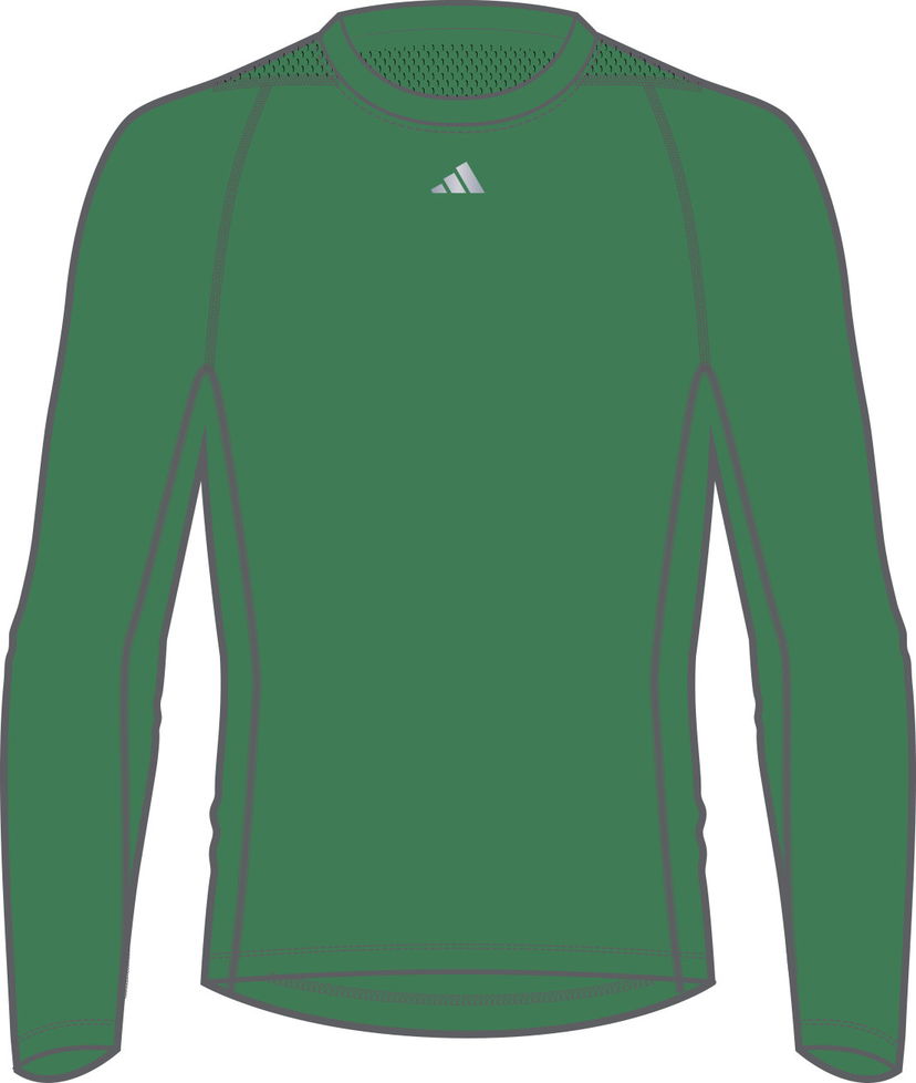 Majica kratkih rukava adidas Originals Adidas TF LS Tee Long Sleeve Zelena | iw8514