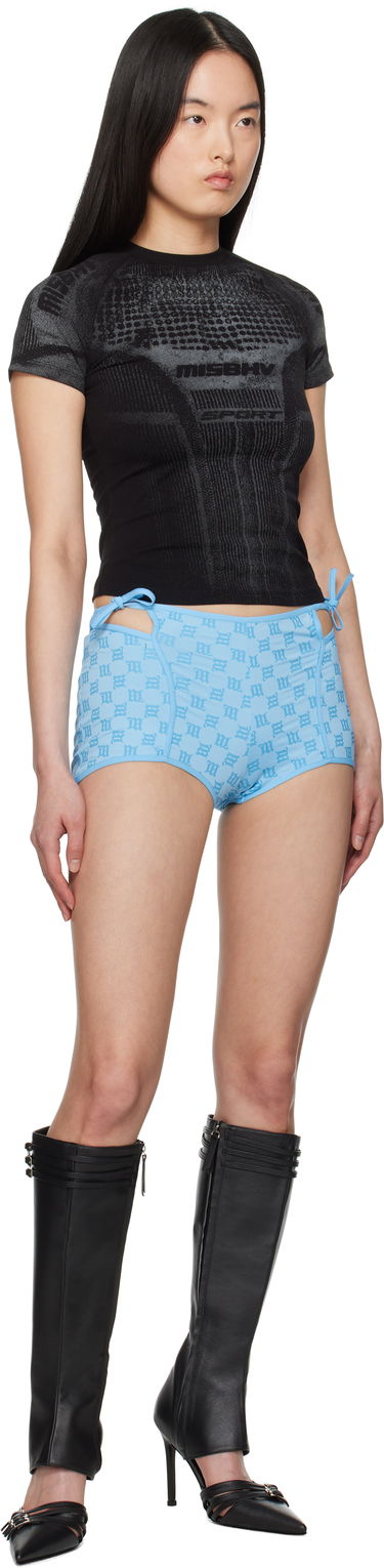Kratke hlače MISBHV MISBHV Monogram Coquette Shorts Plava | 250W357, 3