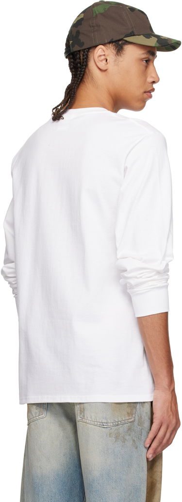 Majica kratkih rukava Noah Noah 'The Pain Cave' Graphic Long Sleeve T-Shirt Bijela | T256SS25WHT, 2