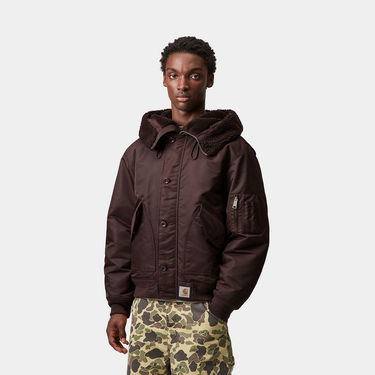 Bomber jakna Carhartt WIP Carhartt WIP HD Oltera Bomber Jacket Smeđa | I035309_9, 4