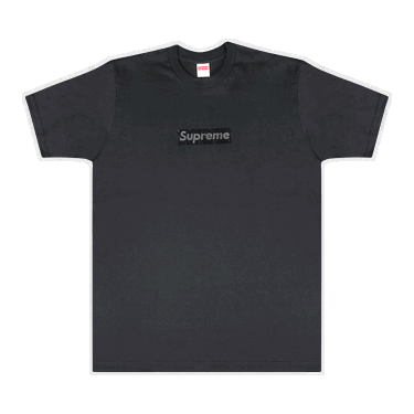 Majica kratkih rukava Supreme Swarovski x Box Logo T-Shirt Crna | SS19T1 BLACK, 0