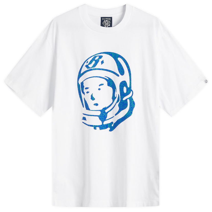 Majica kratkih rukava BILLIONAIRE BOYS CLUB Billionaire Boys Club Cracked Flock Print Astro T-Shirt, Size Large Bijela | B25156-WHT