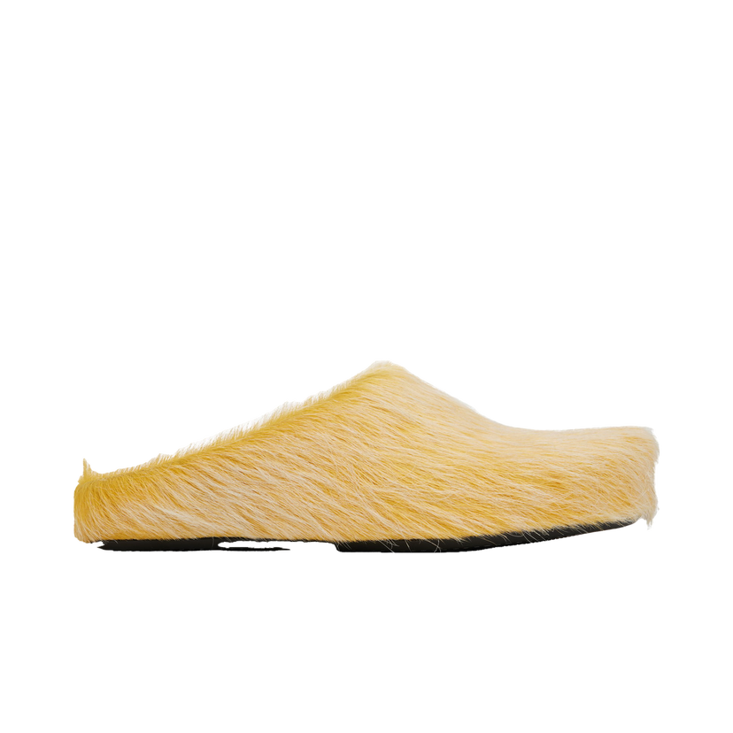 Tenisice i cipele Marni Long Hair Calfskin Fussbett Slip-on Loafers Žuta | SBMR000600 P8006