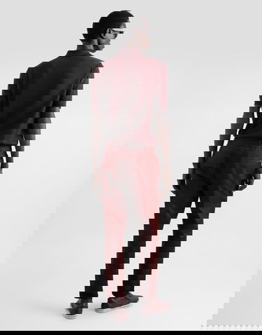 Polo majica Dolce & Gabbana Dolce & Gabbana Fine-Gauge Cashmere Polo Shirt Tamnocrvena | GXZ02TJBW05R2723, 2