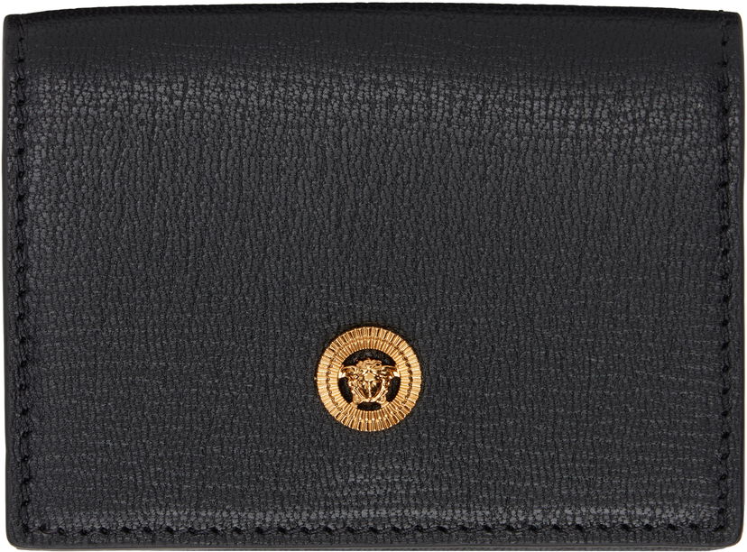 Novčanik Versace Medusa Biggie Trifold Leather Wallet Crna | 1011456_1A10544