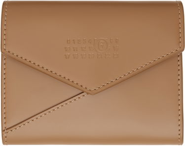 Novčanik Maison Margiela MM6 Maison Margiela Leather Flap Wallet Smeđa | SA5UI0010 P7183, 0