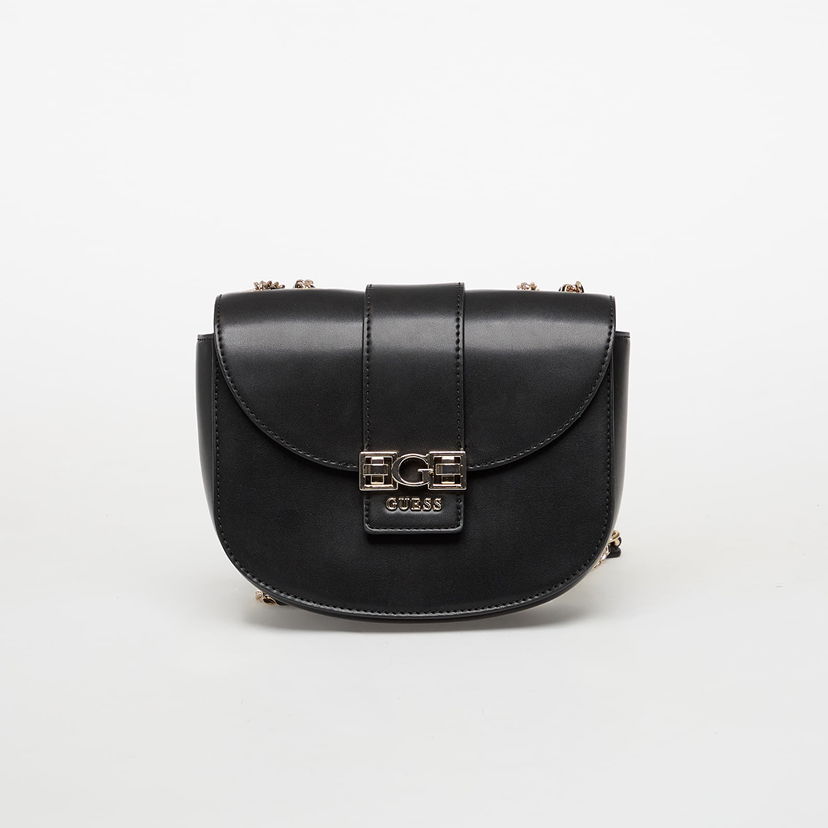 Torba za rame GUESS Jane Convertible Xbody Flap Bag Crna | HWVG9891210-BLA