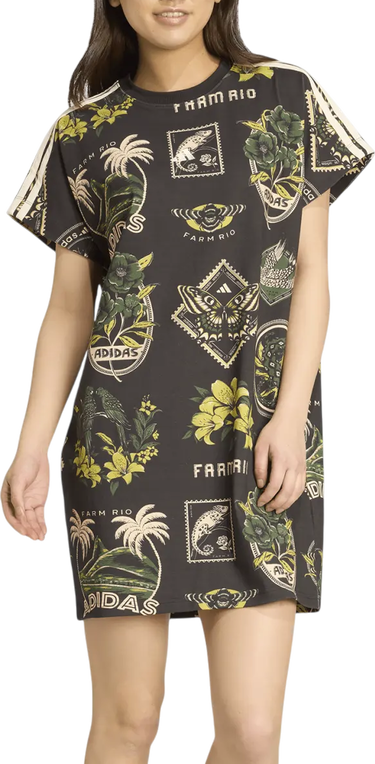 Haljina adidas Originals adidas Farm Women's T-Shirt Dress Crna | jl7004, 1