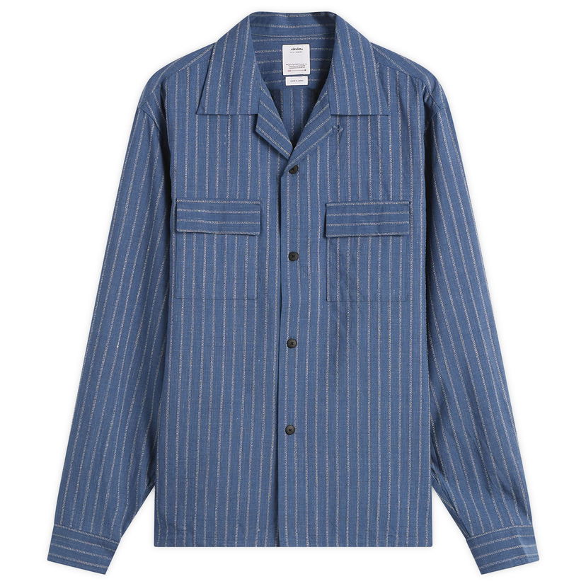 Košulja visvim Keesey Stripe Shirt Plava | 0125205011005