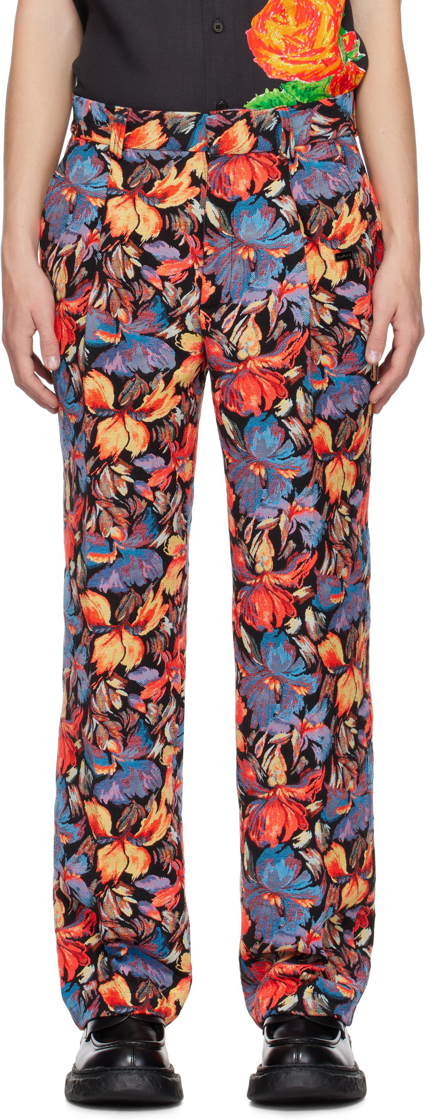 Hlače Soulland Floral Trousers Višebojno | 42051-1311