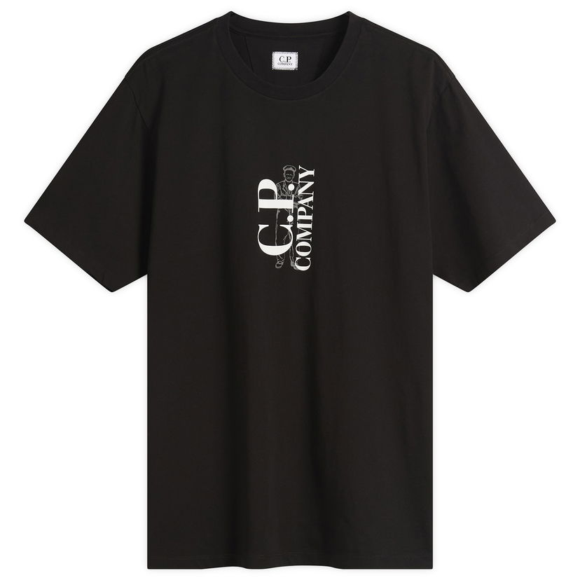Majica kratkih rukava C.P. Company Sailor T-Shirt Crna | 19CMTS091A-005100W-999