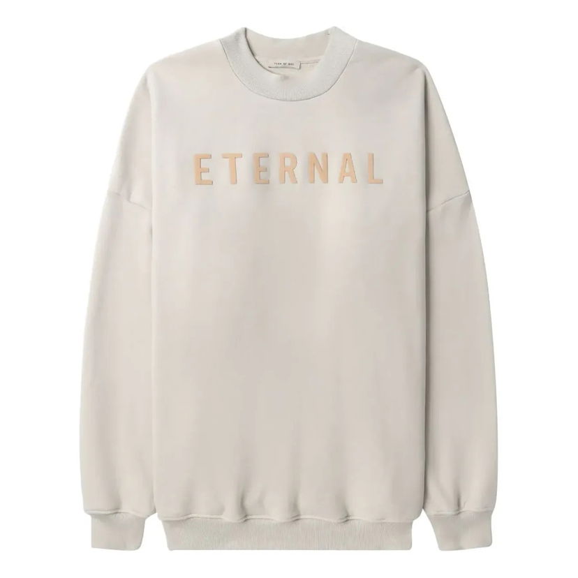 Džemper Fear of God Fear of God ETERNAL Fleece Crewneck Bež | FOG-SS23-711