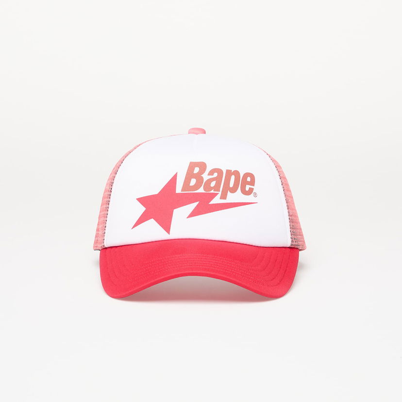 Kapa BAPE A BATHING APE Bape Sta Mesh Cap Ružičasta | 001CPL301006MRED