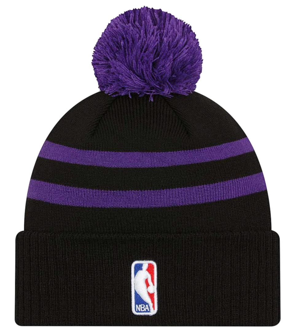 Kapica New Era New Era LA Lakers NBA Pom Beanie Crna | 60429901-60429901, 1