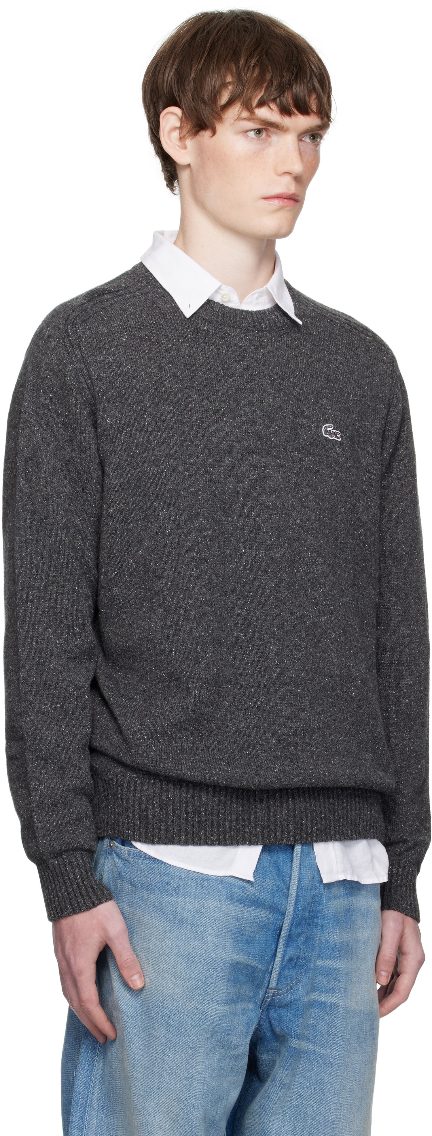 Džemper Lacoste Lacoste Knit Sweater Siva | AH5173_I7X, 1
