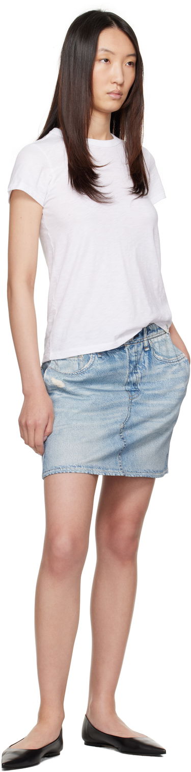 Suknja rag & bone rag & bone Miramar Terry Miniskirt Plava | WCW25PB0048204, 3